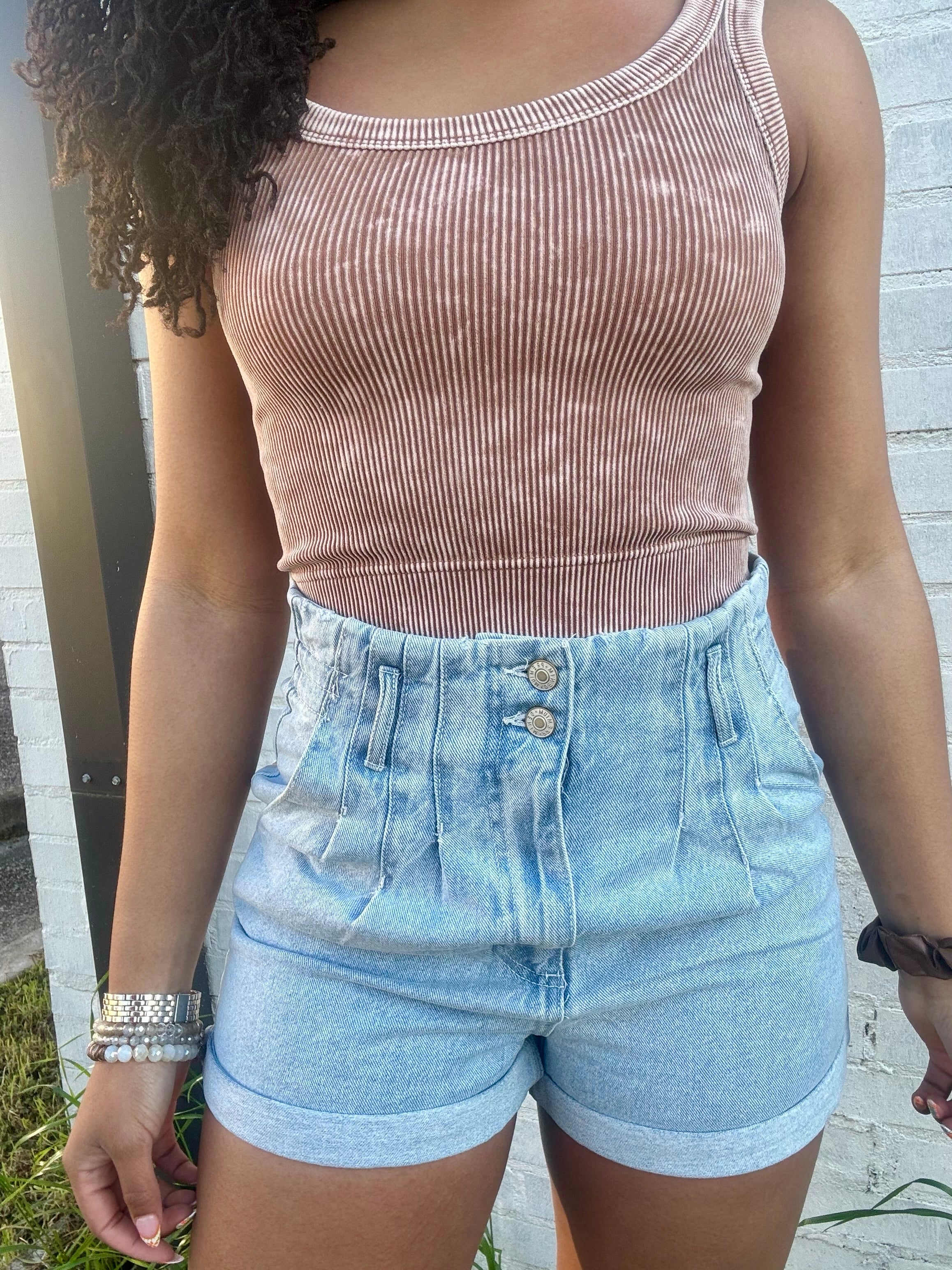 Shayla Denim Shorts