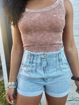 Shayla Denim Shorts