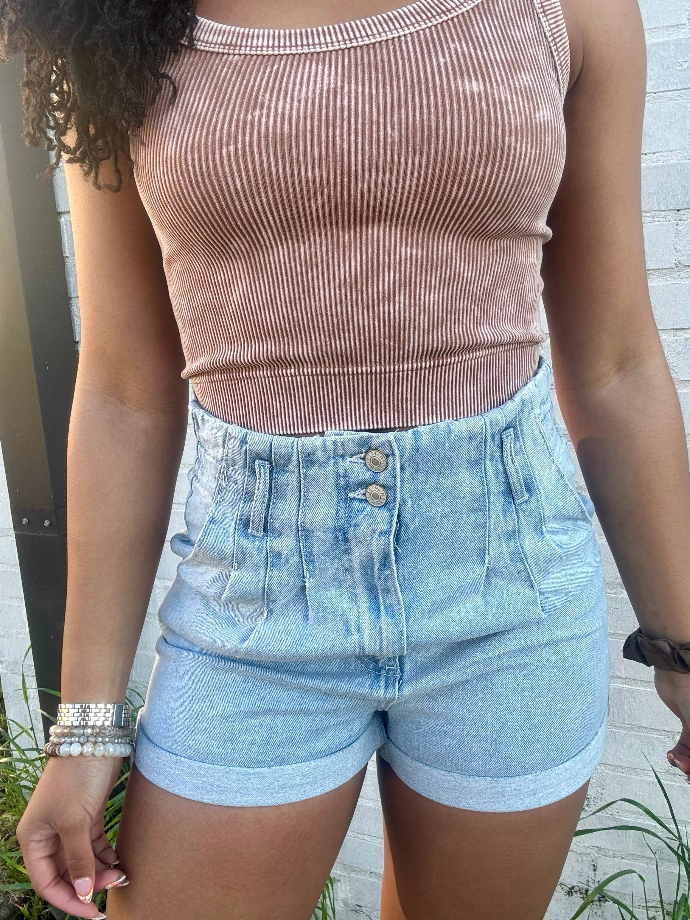 Shayla Denim Shorts