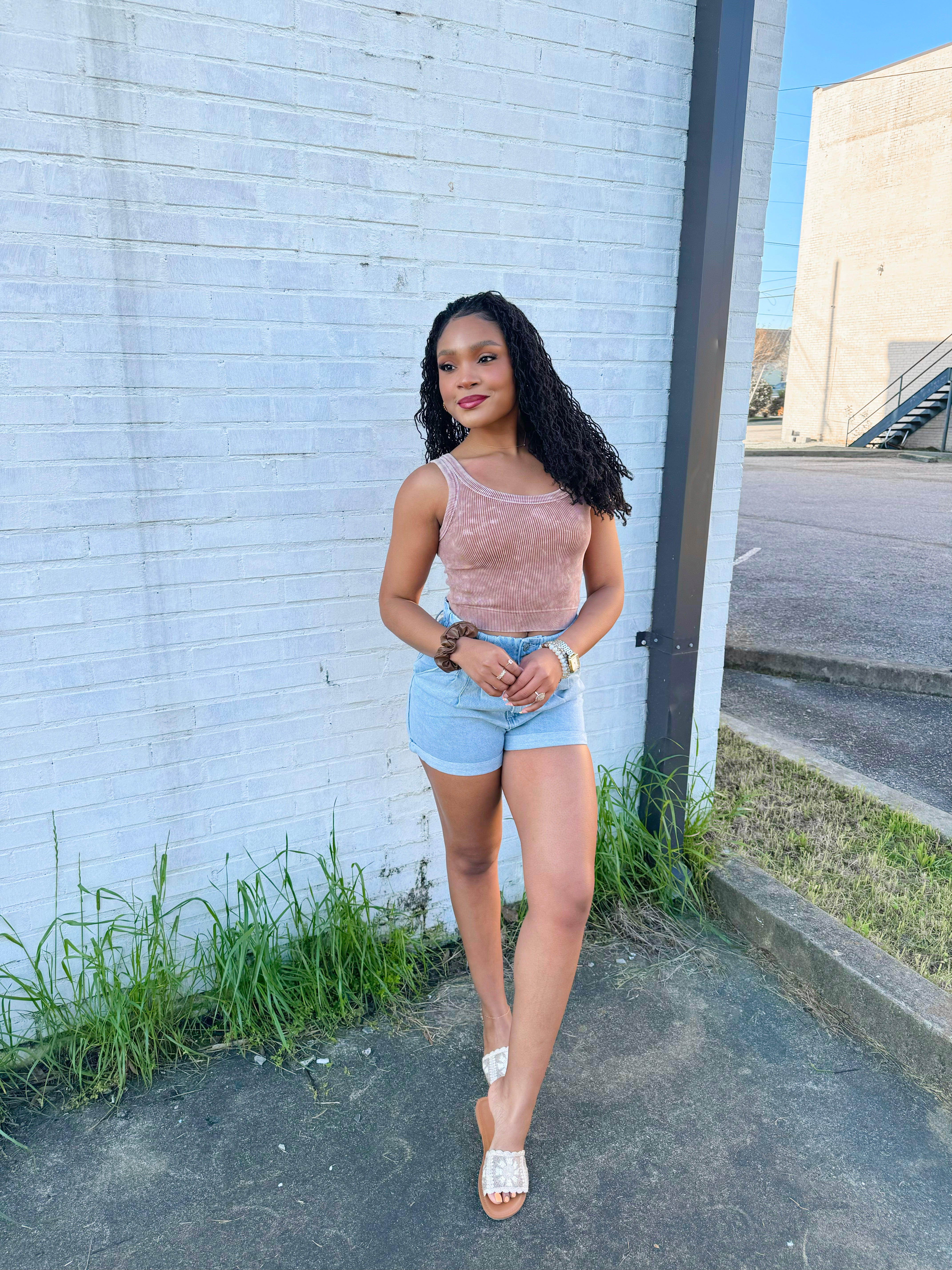 Paradise Tank - Mocha