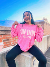 Vintage Wash Oh Indy Long-sleeve