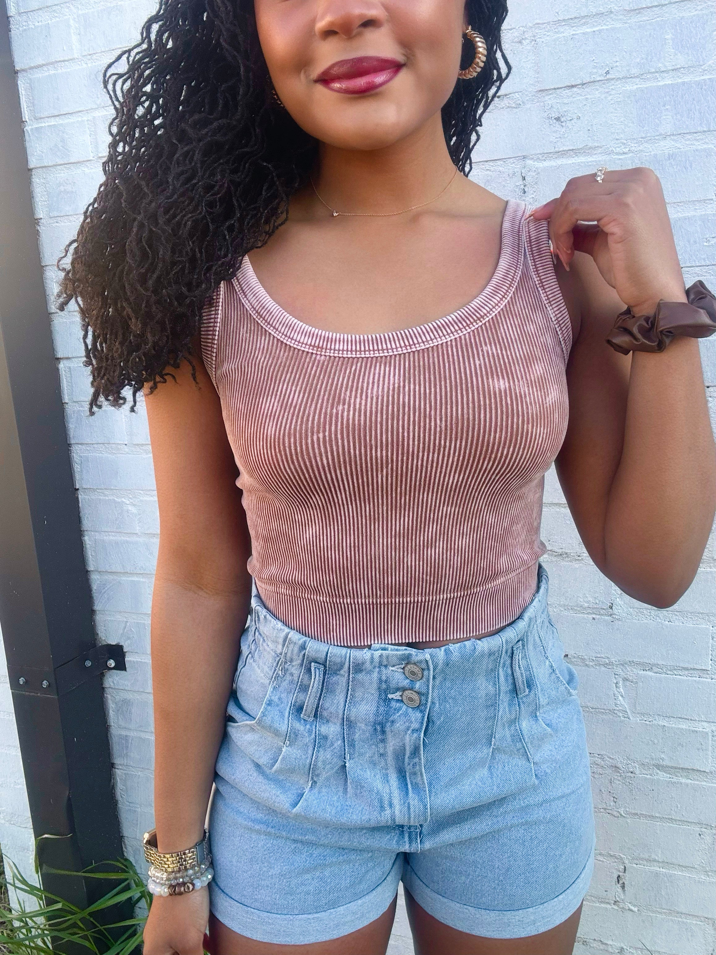 Paradise Tank - Mocha