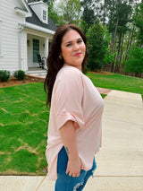 Every Essential Top - Peach