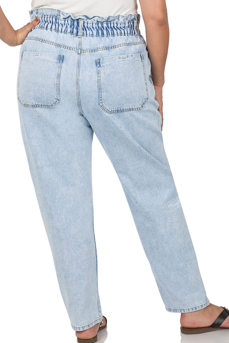 Paige Paper Bag Jeans