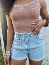 Shayla Denim Shorts
