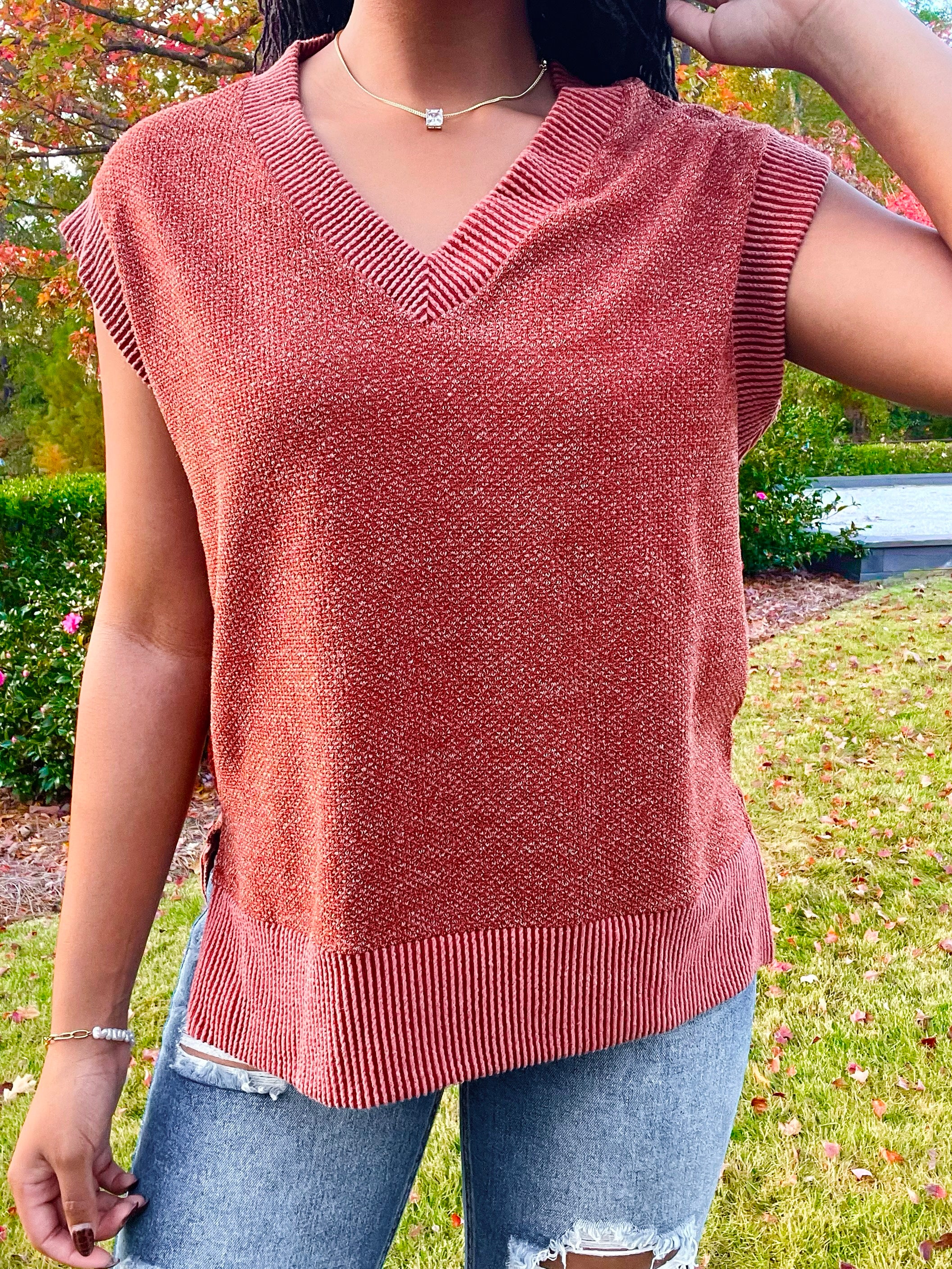 Swooning Sweater Tank