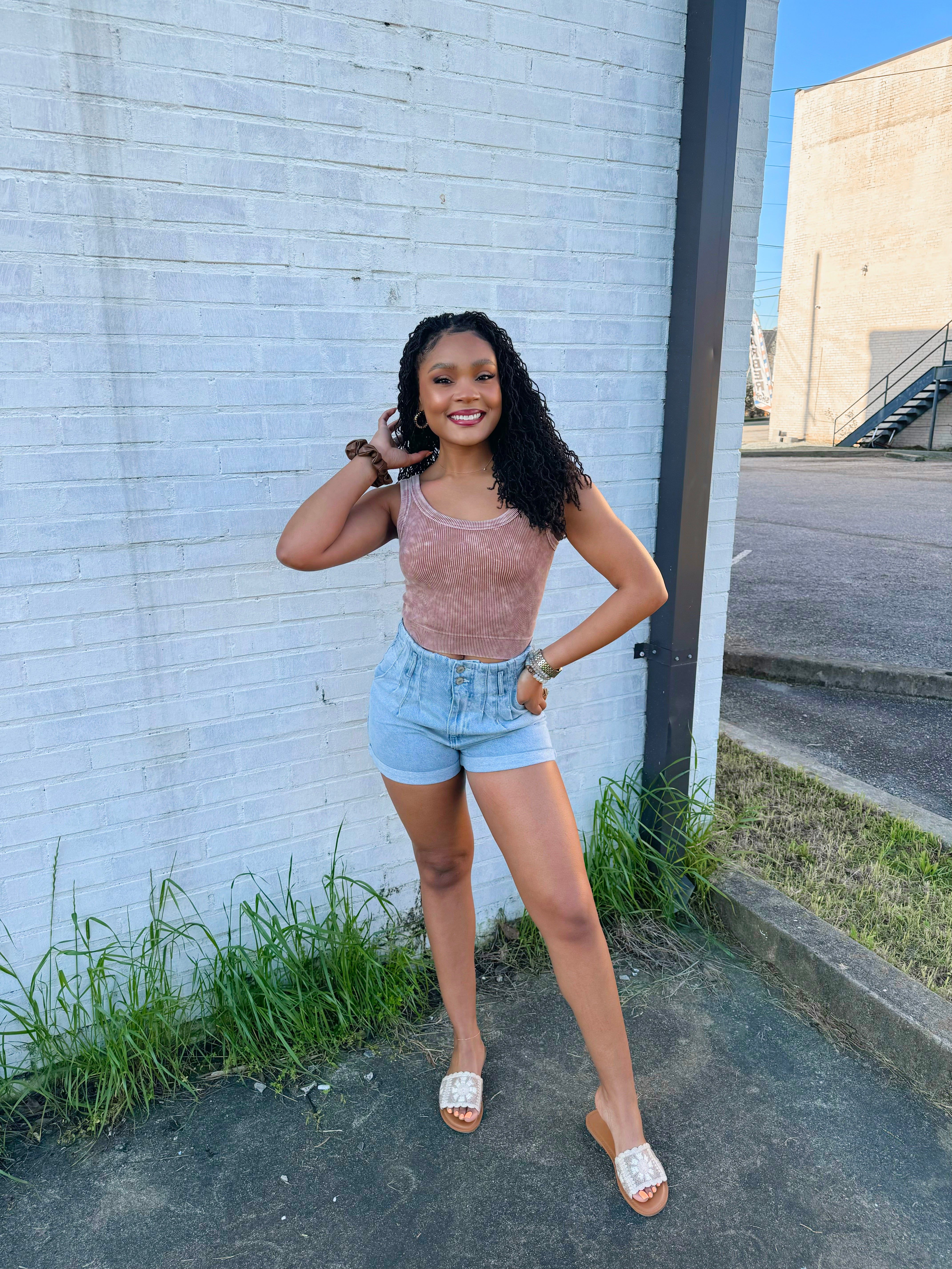 Paradise Tank - Mocha