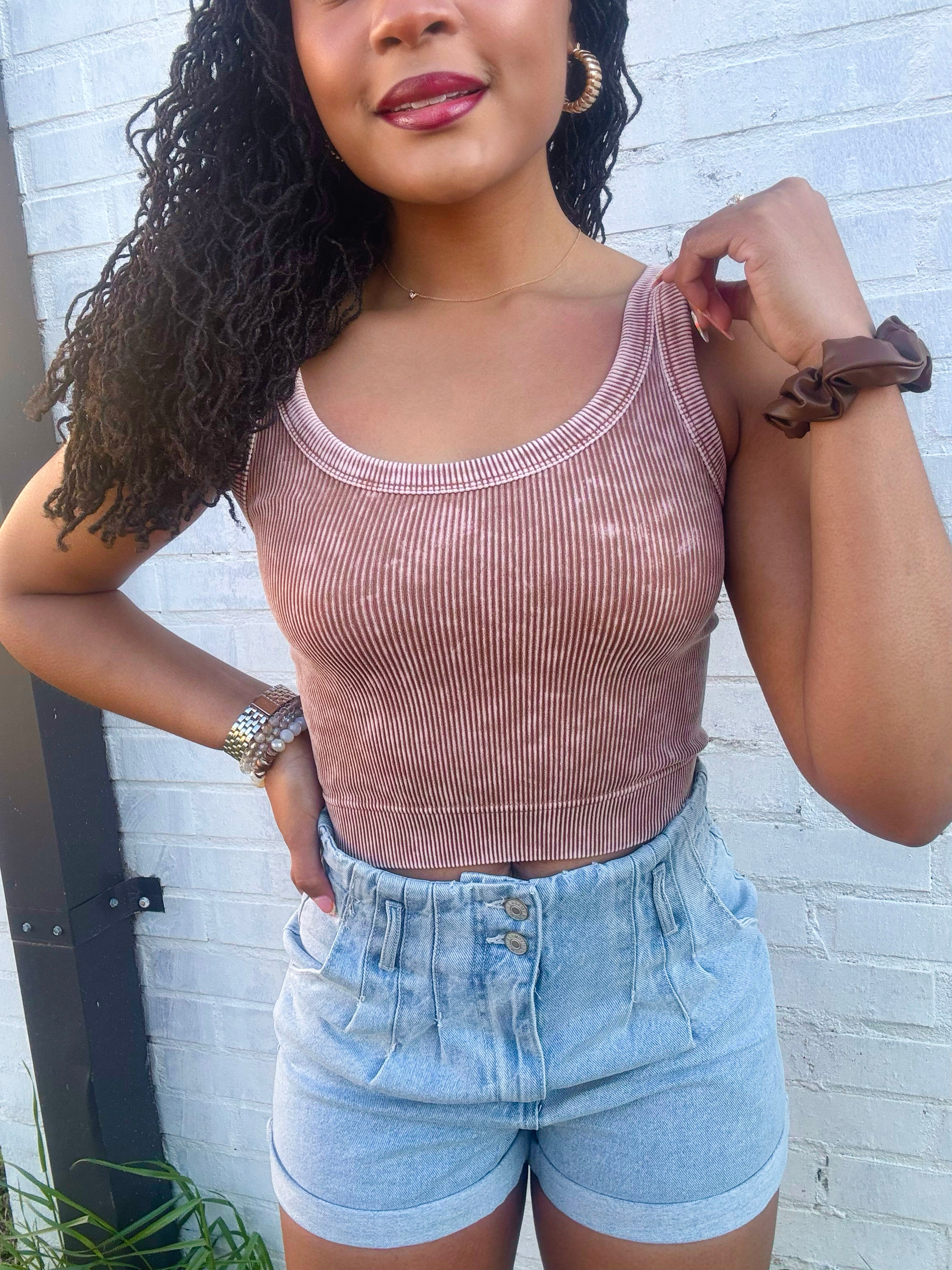 Paradise Tank - Mocha