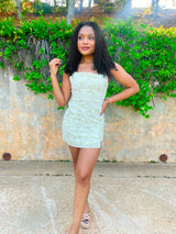 Marble Mini Dress