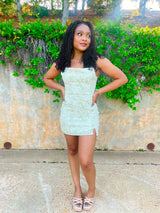 Marble Mini Dress