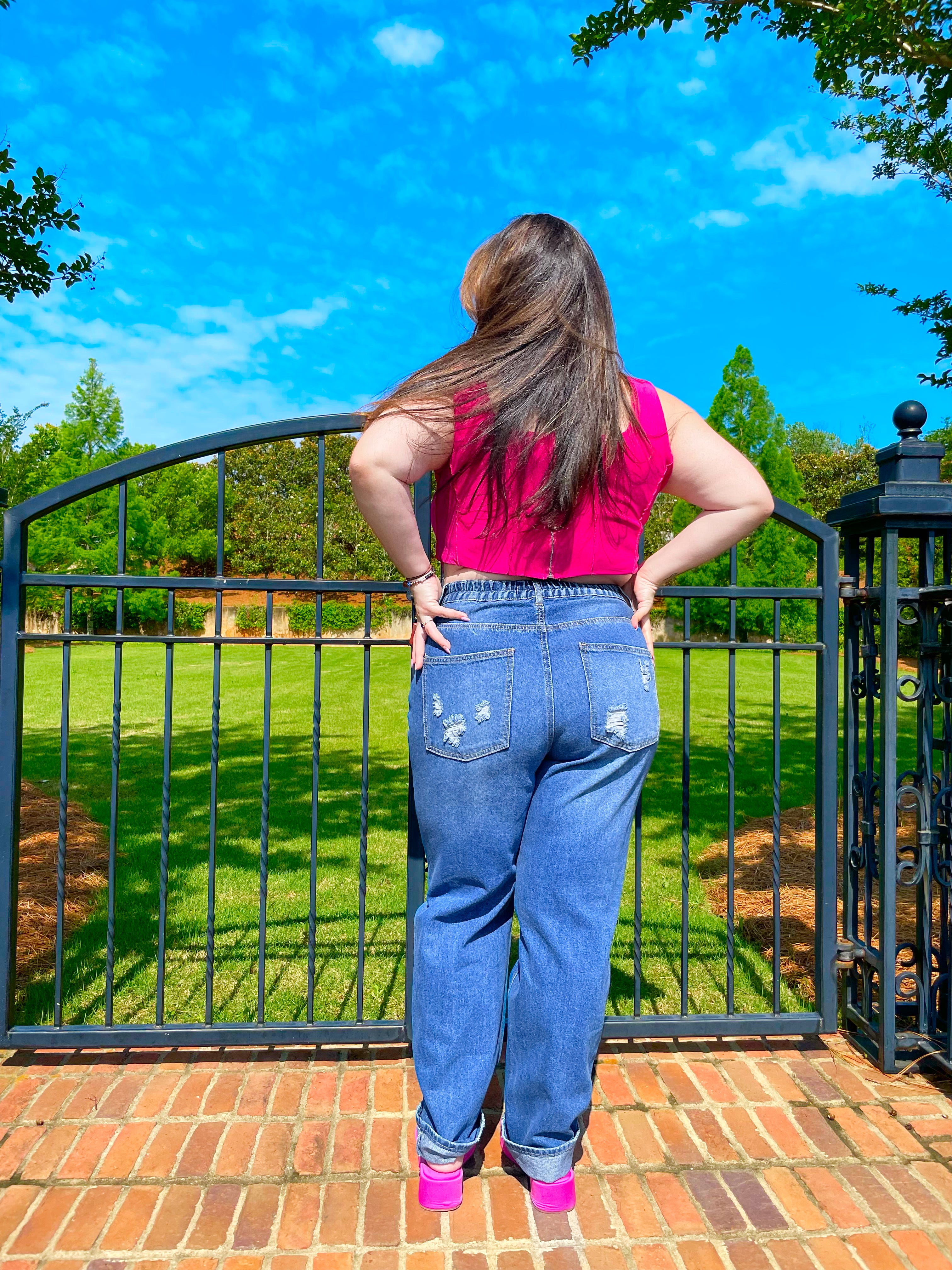 Pink Crush Corset Top