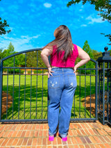Pink Crush Corset Top