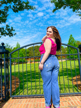 Pink Crush Corset Top