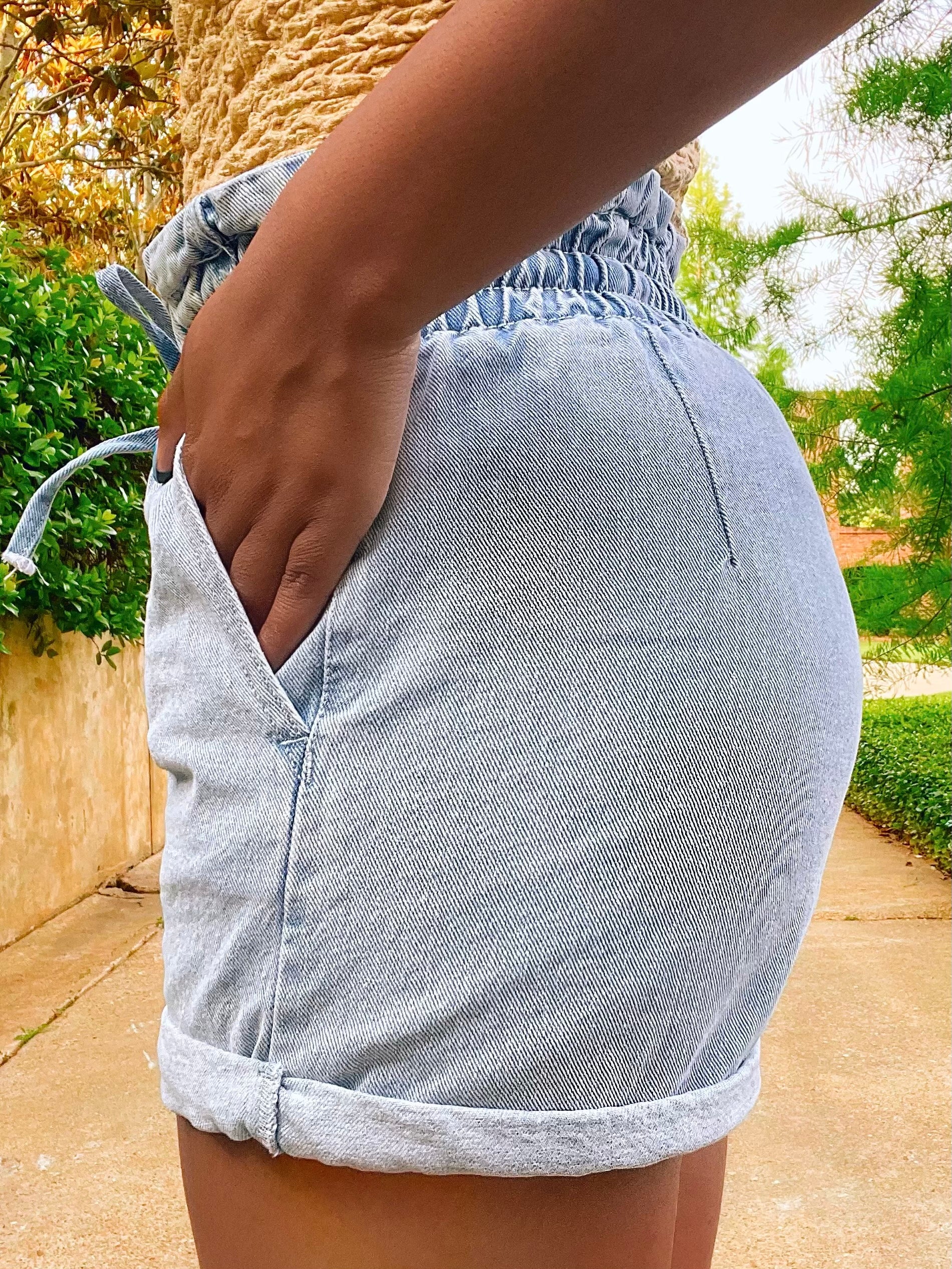 Payton Paper Bag Shorts