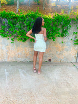 Marble Mini Dress