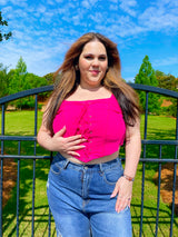Pink Crush Corset Top