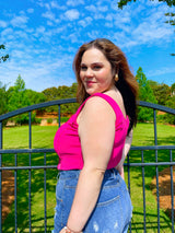 Pink Crush Corset Top