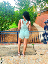 Mint Garden Overalls