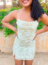 Marble Mini Dress