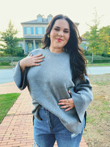 Shameless Sweater - Heather Grey