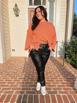 Shameless Sweater - Muted Orange