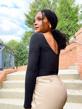 Don't Mind Me Bodysuit - Black
