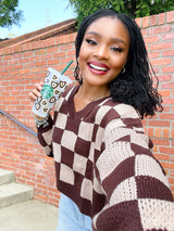 In Check Sweater