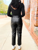 It Girl Leather Pants