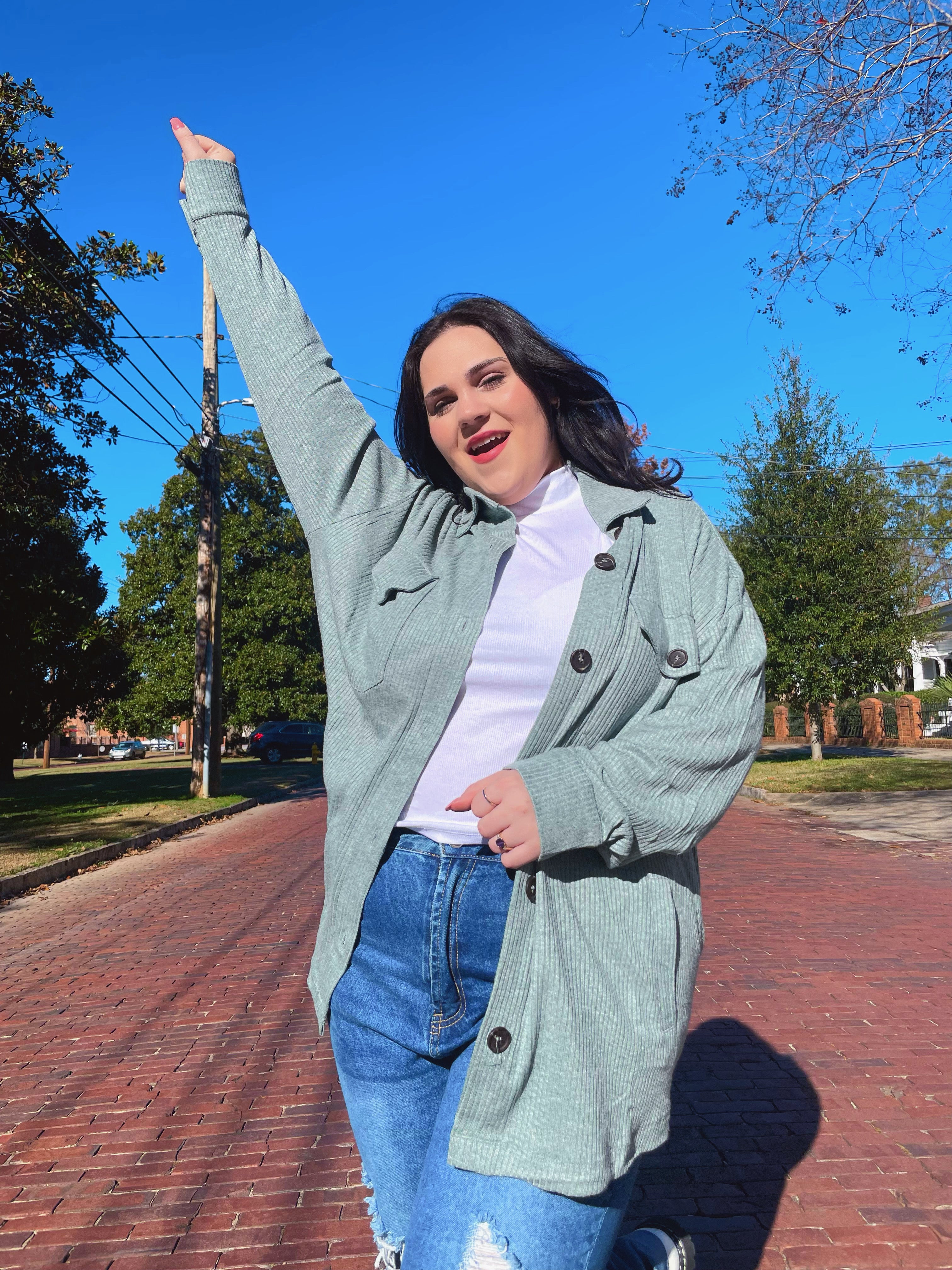 Laid Back Button Up