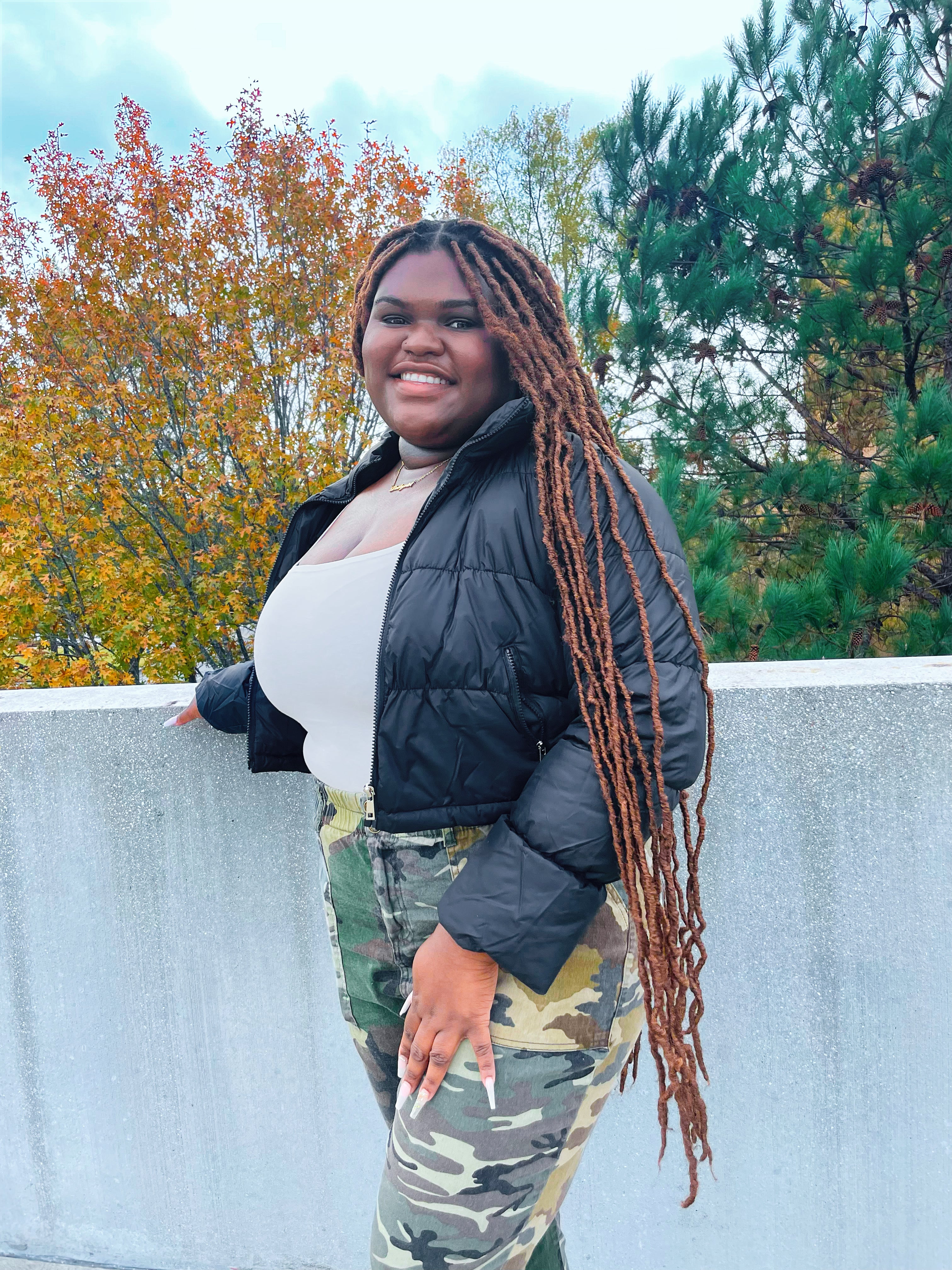 Pop Off Puffer Coat - Black