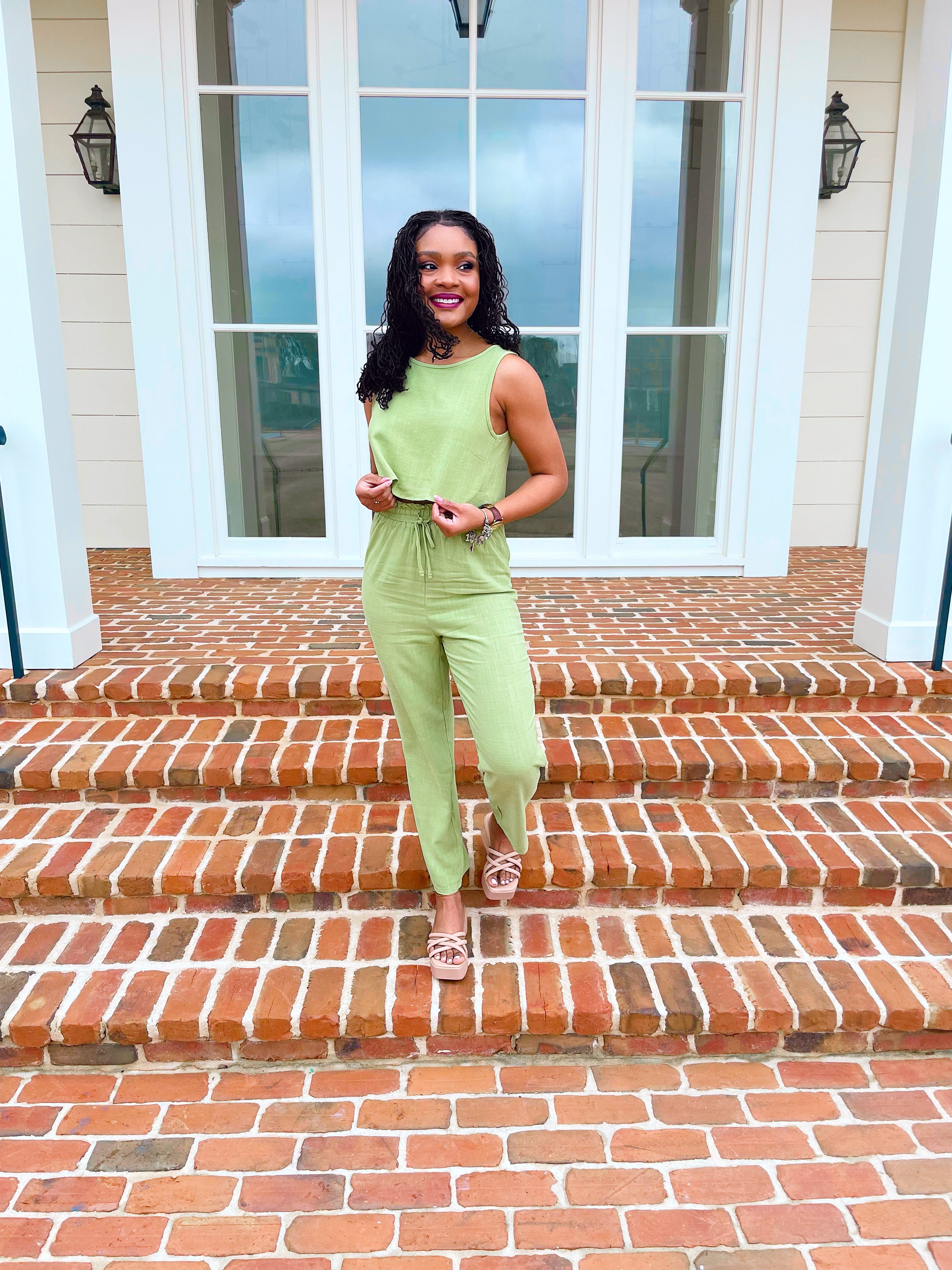 Warmer Days Set - Lime