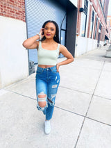 Vibe Tank - Mint
