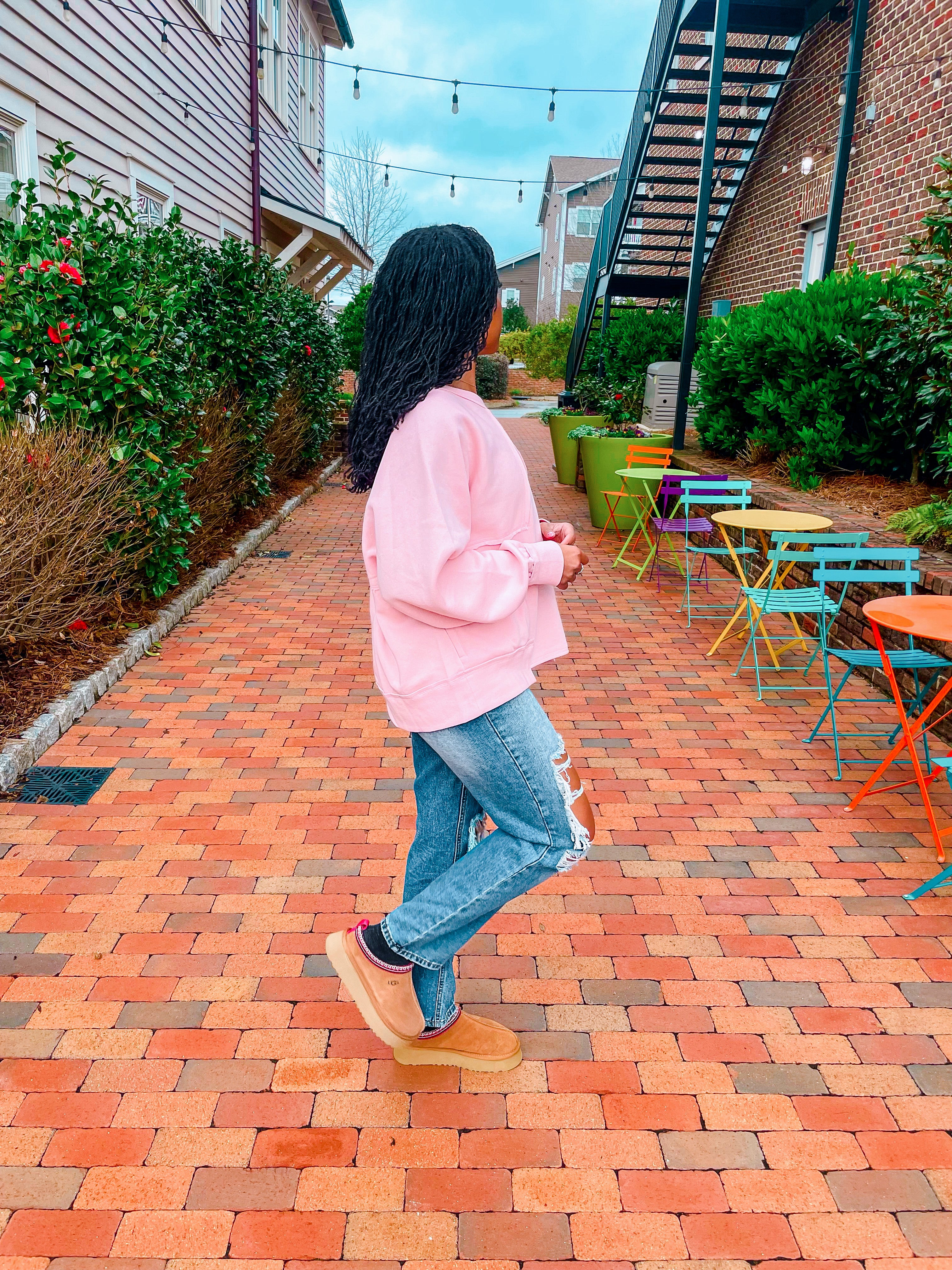 Still Your Best Sweatshirt - Pink