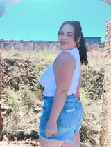 Kara Denim Shorts