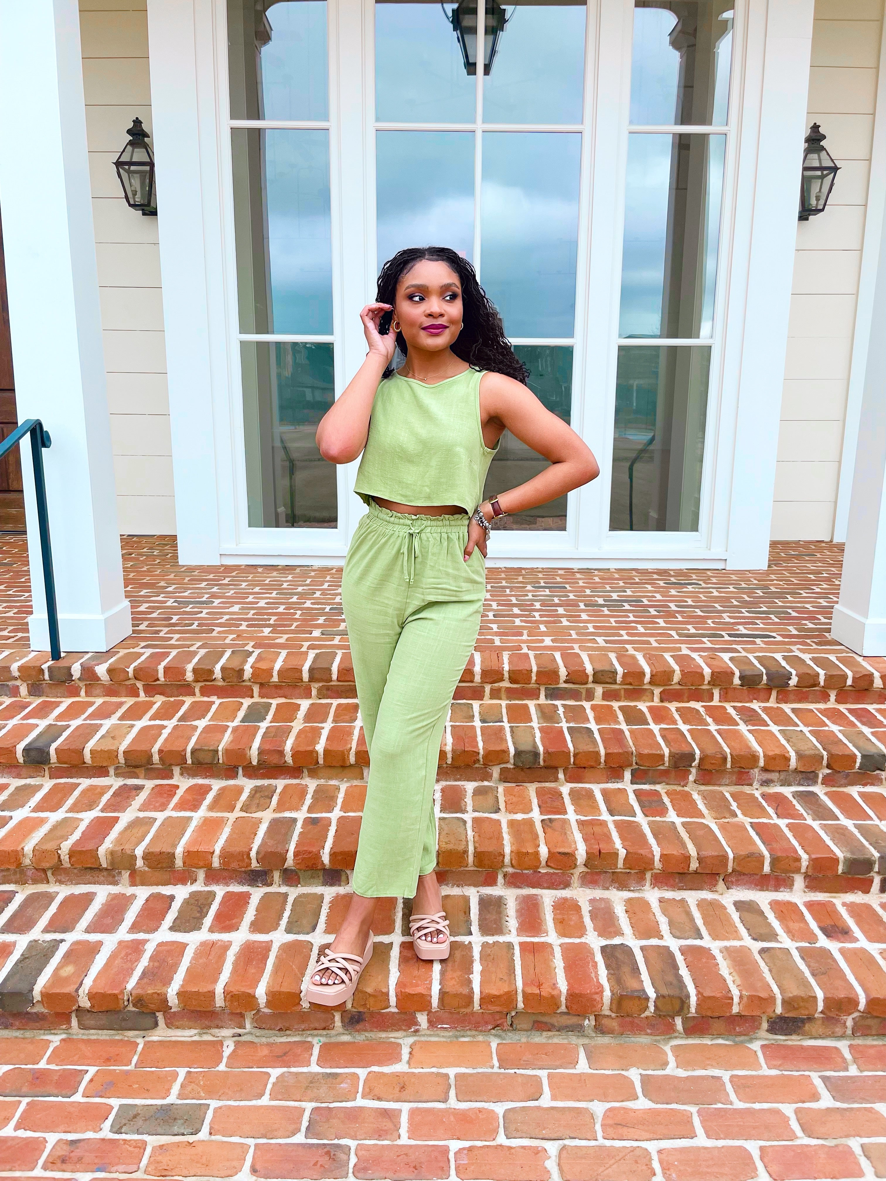 Warmer Days Set - Lime