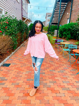 Still Your Best Sweatshirt - Pink