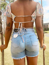 Dana Denim Shorts