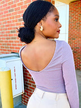 Don't Mind Me Bodysuit - Lilac