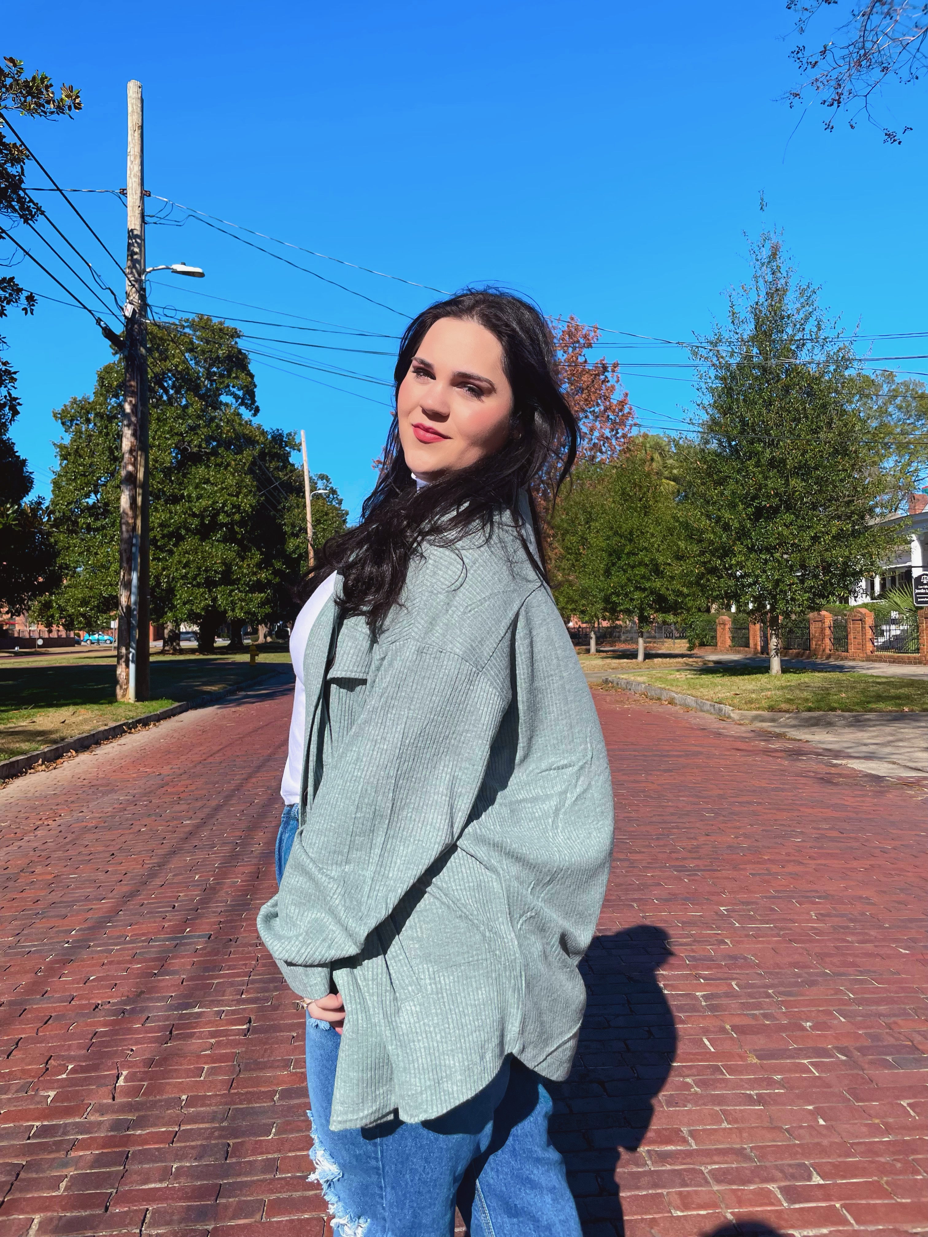Laid Back Button Up