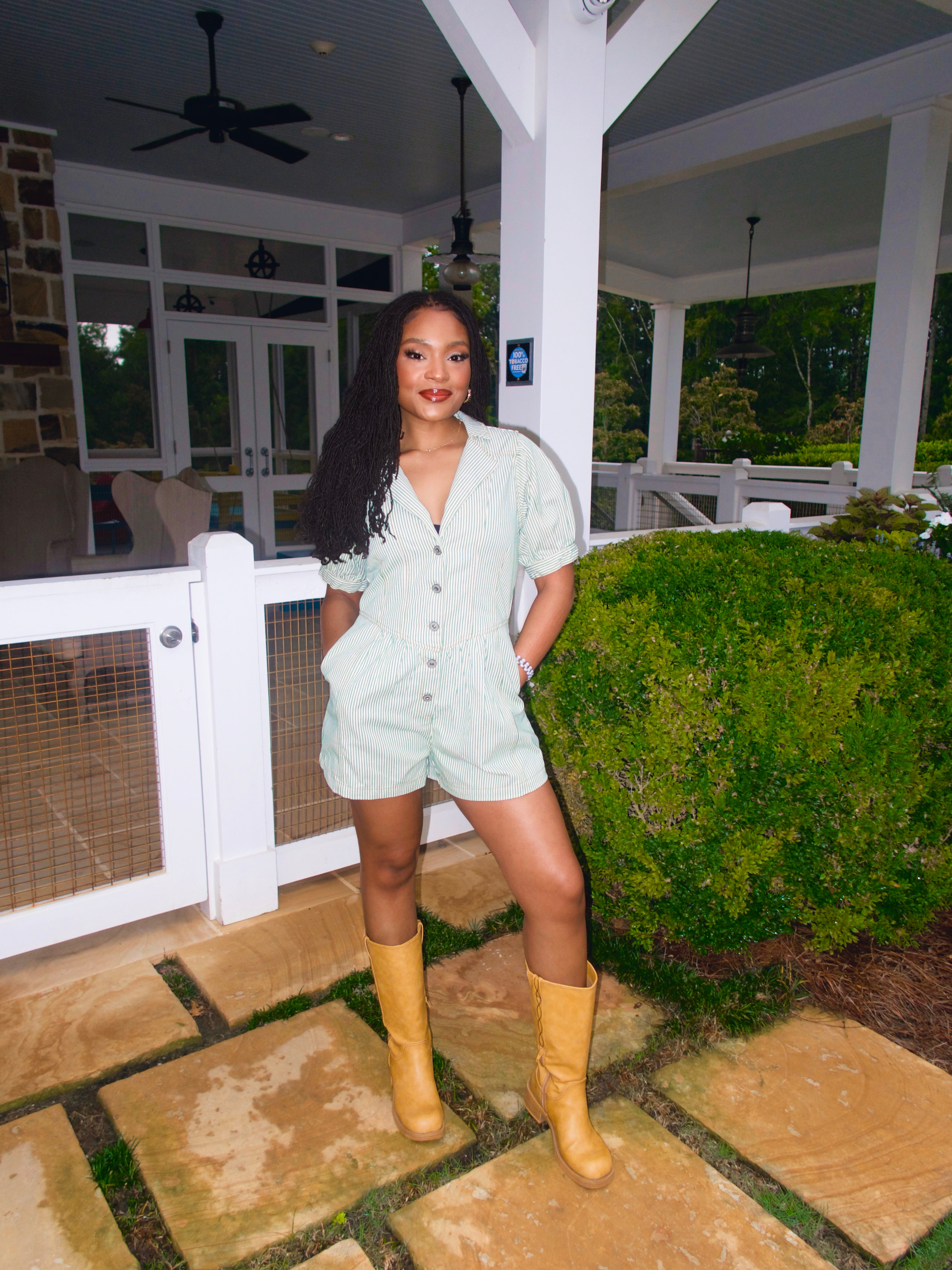 Clover and Vine Romper