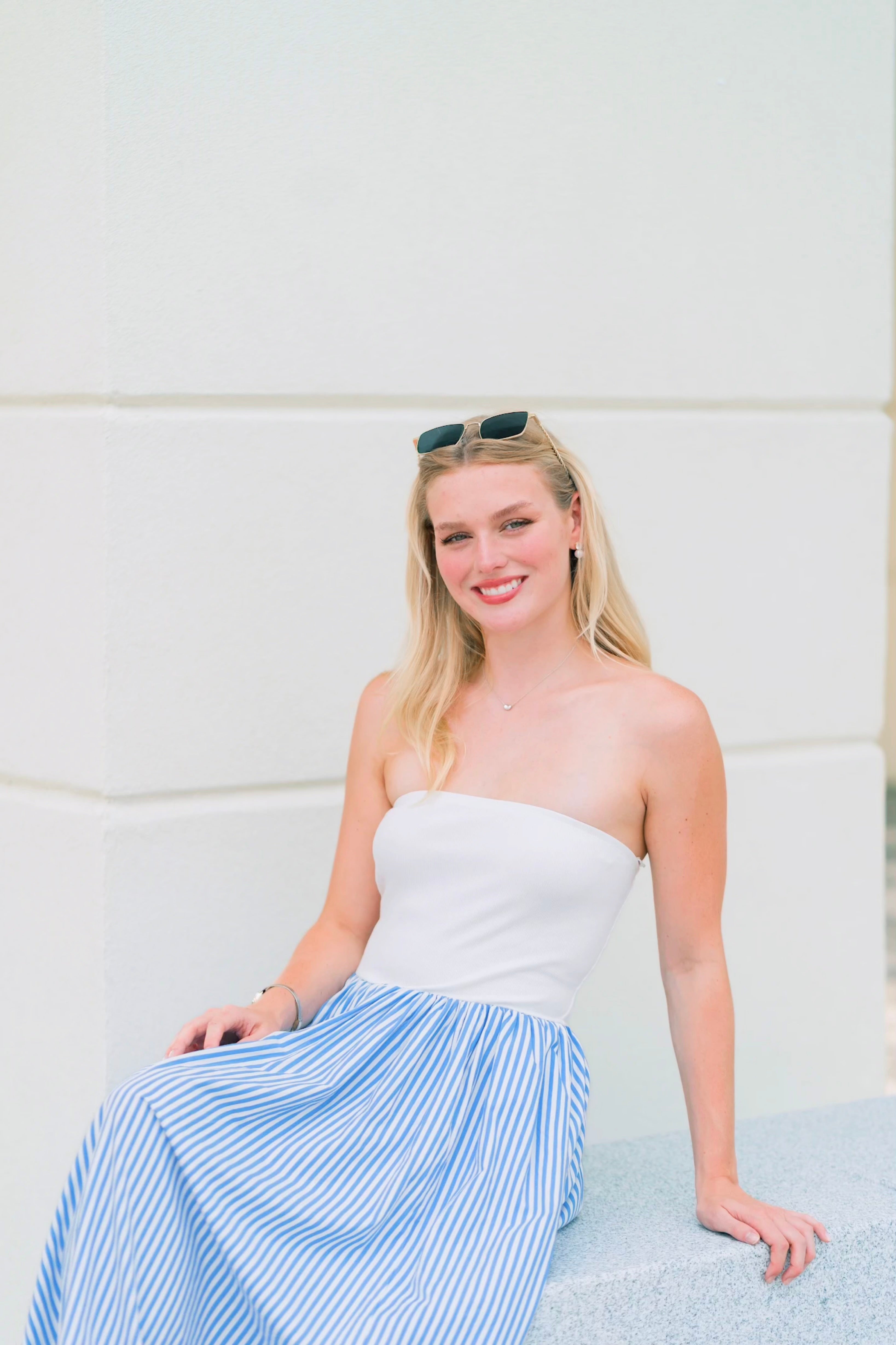 Mainstay Dress - Coastal Blue
