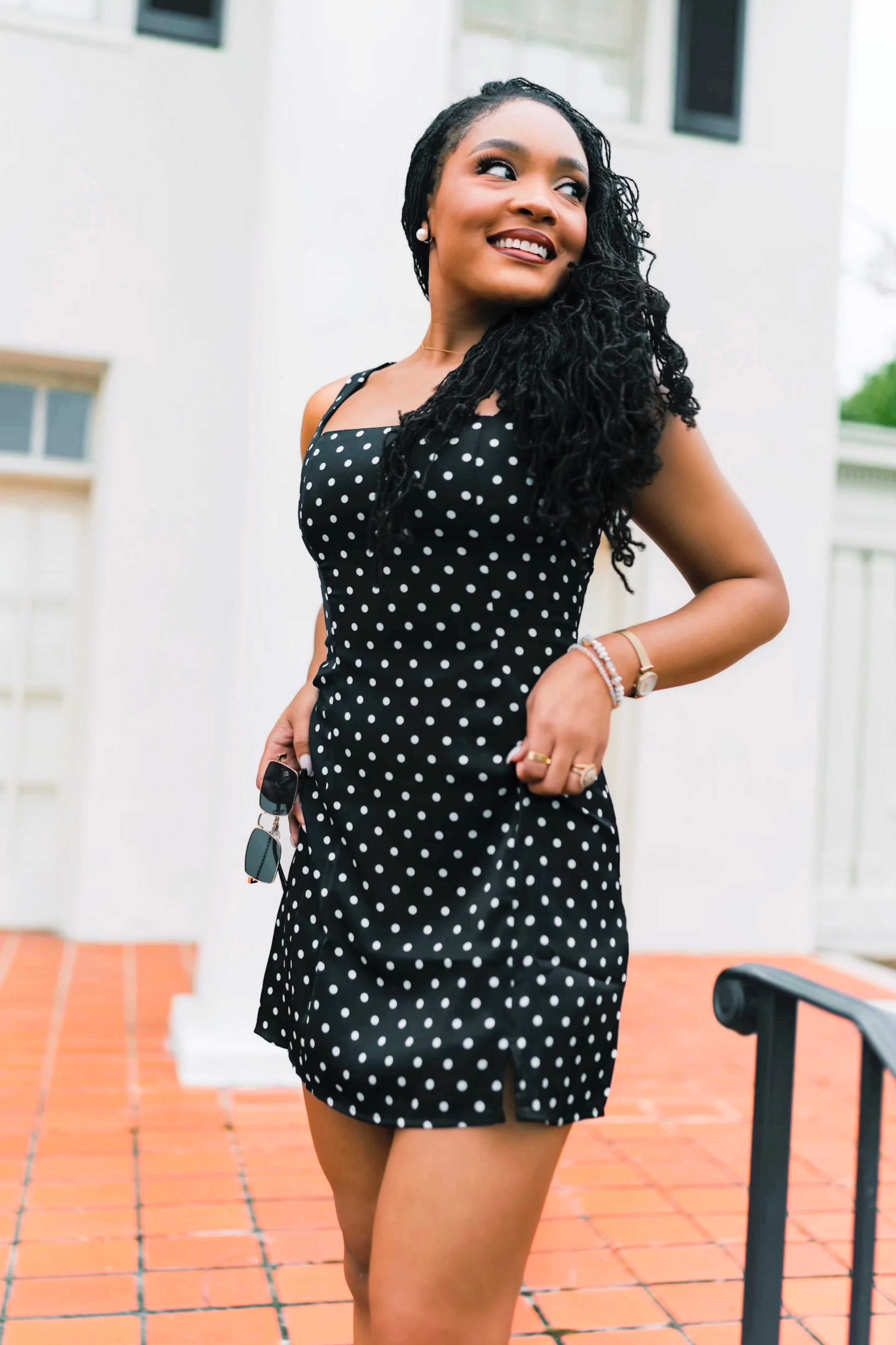 Spotted in Black Dress