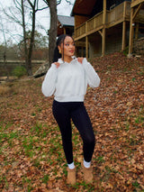 Daily Essential Pullover - Heather Grey