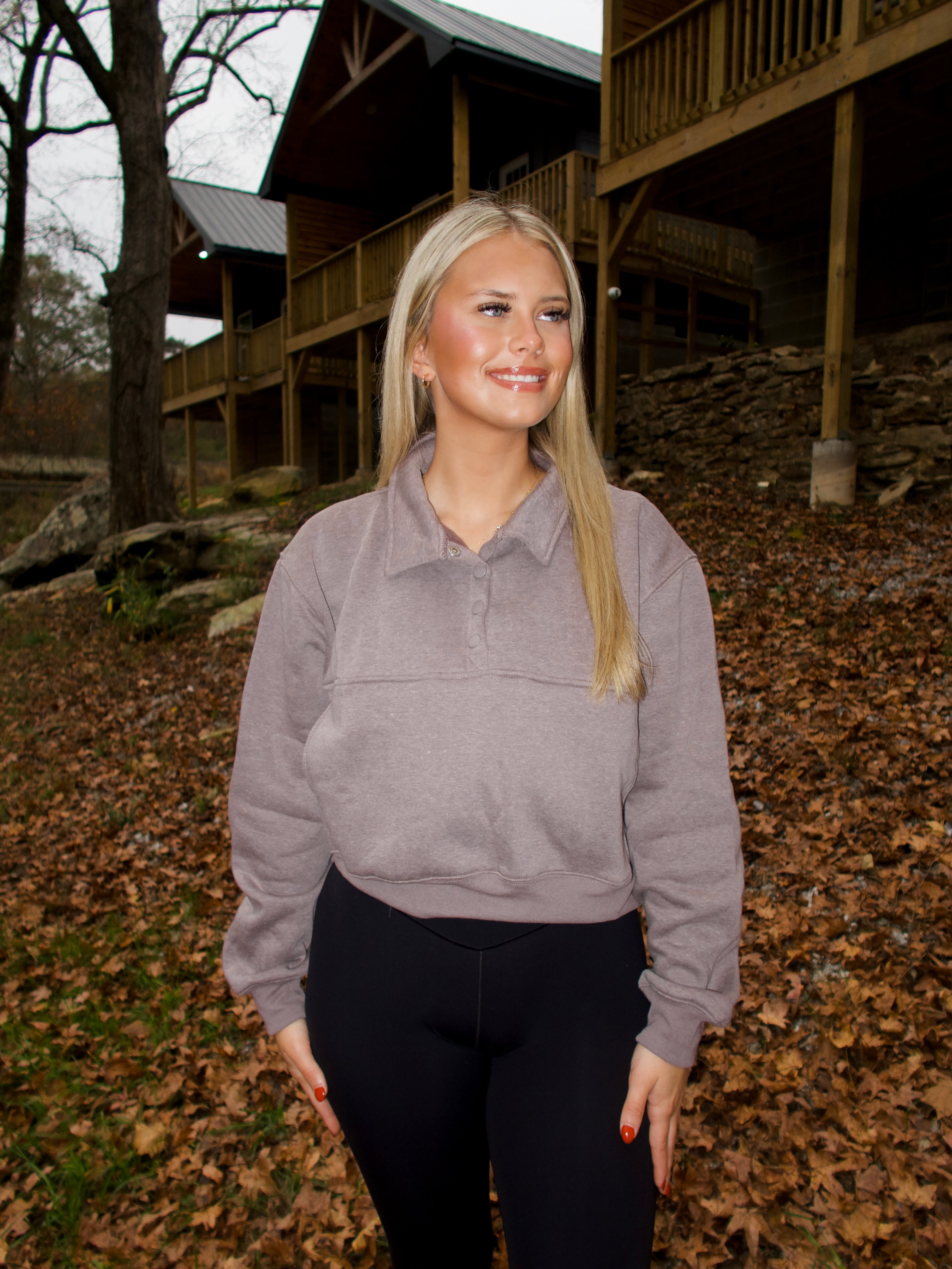 Daily Essential Pullover - Stone