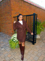 True Cinnamon Trench Coat