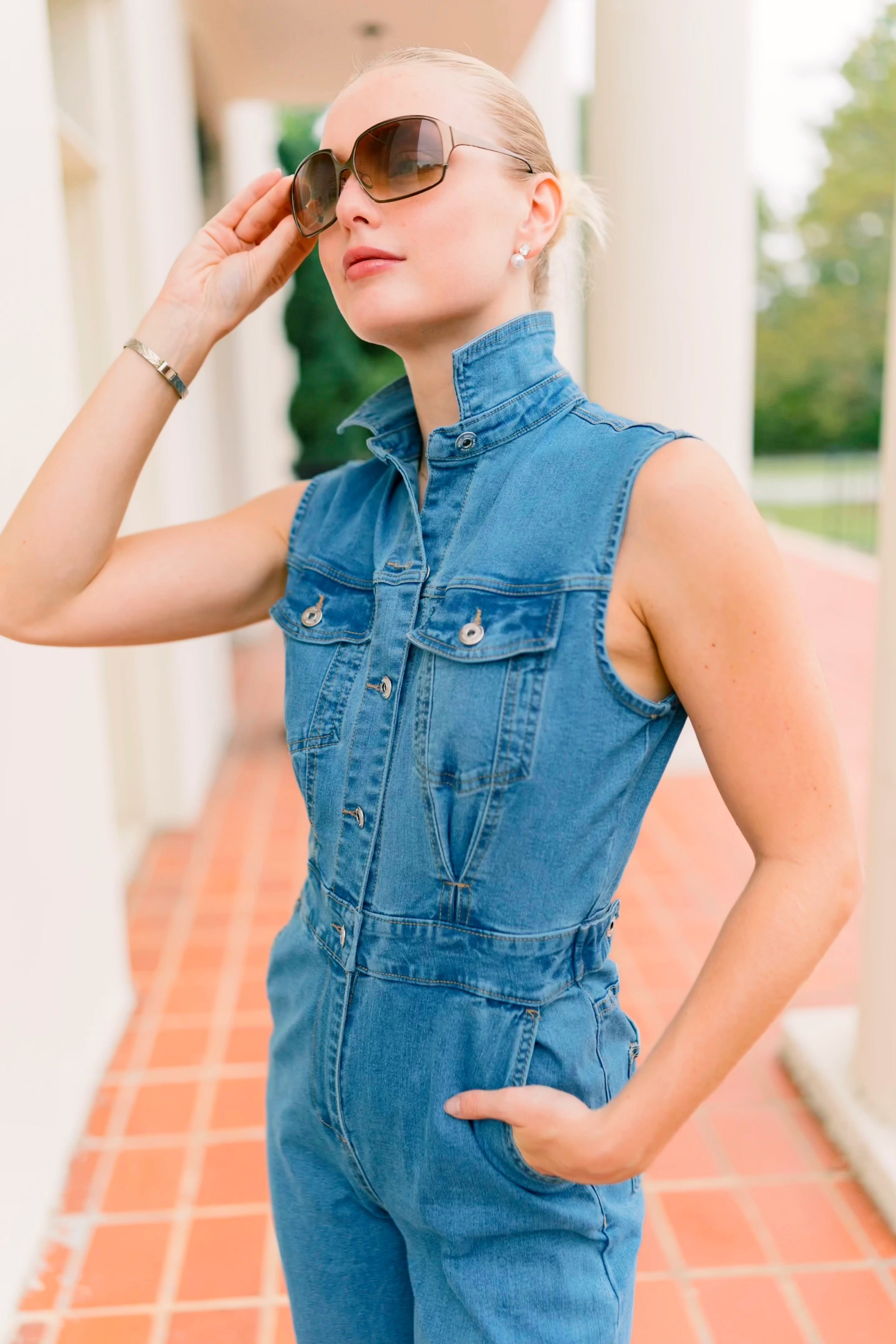 First Choice Denim Jumpsuit