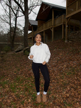 Daily Essential Pullover - Heather Grey