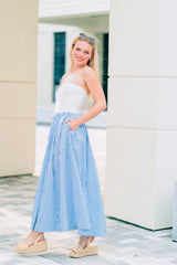 Mainstay Dress - Coastal Blue