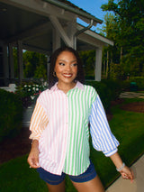 Striped In Hues Top