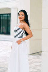 Mainstay Dress - Cabana Stripes